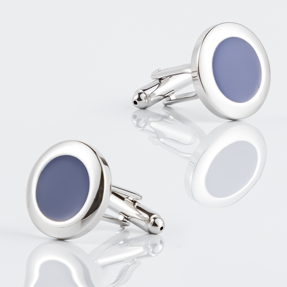 Wholesale Tuxedo Suit Shirt Cuff Links Round Bl...