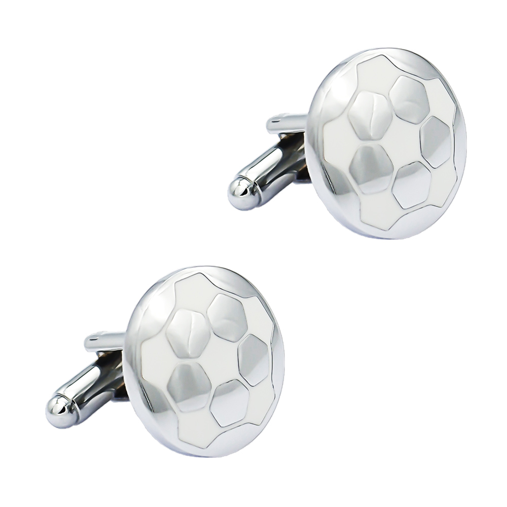Factory Wholesale Rund White & Silver Football ...