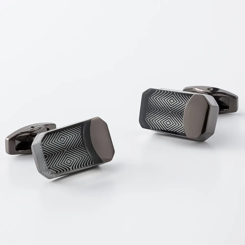 Vintage Geometric Audio Shape Fashion Black All...