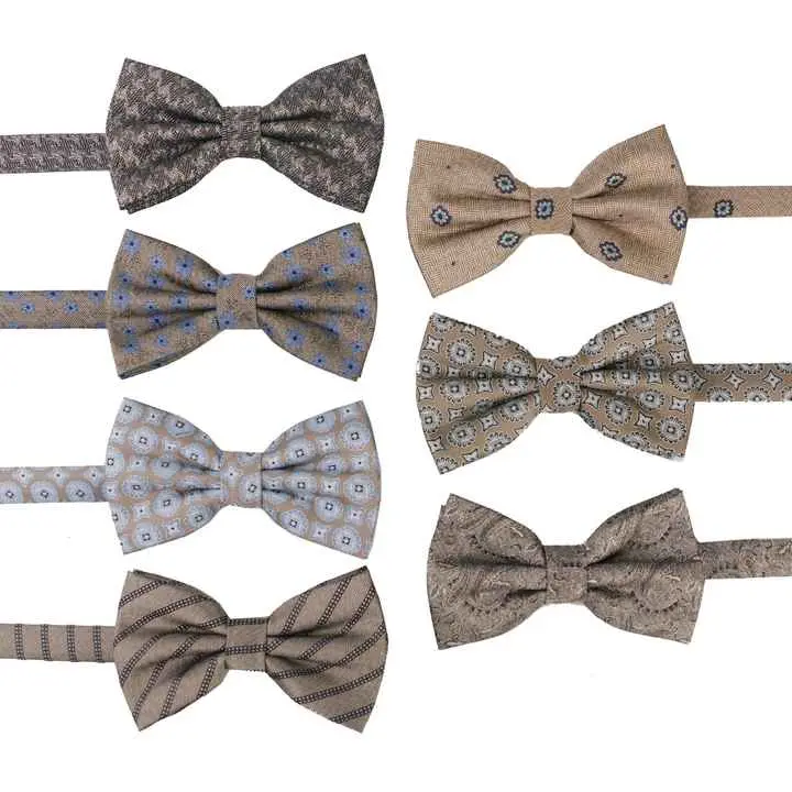 Hot Sale Men's Jacquard Polyester Bowties Fashionable Casual Business Accessories C-WXY063