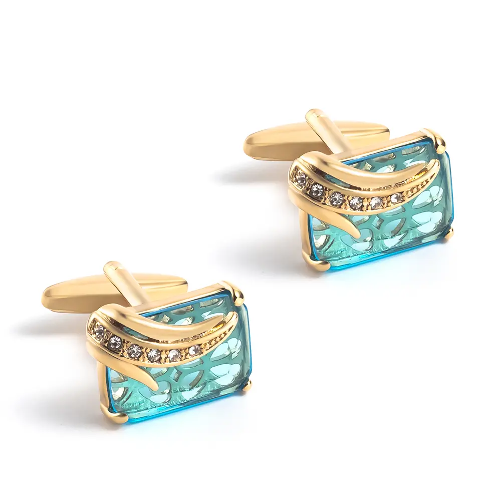 Wholesale Sky Blue Crystal Diamond Elegant Cuff...