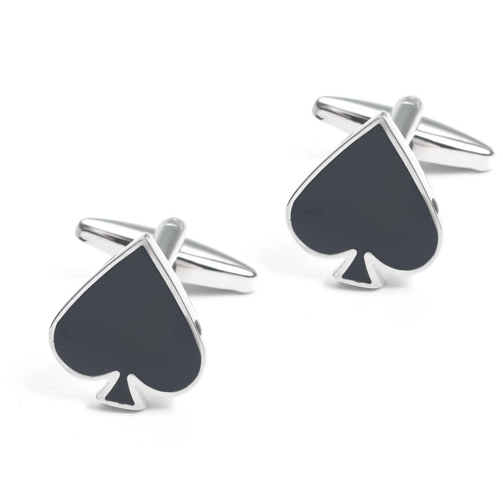 Ready to Ship Black Packer Shaped Card Game Met...