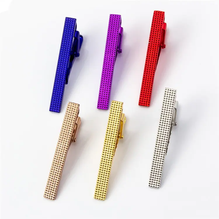 China Tie Clip Manufacturer Custom Gold Silver New Design Gentleman Metal Tie Bars TL1125