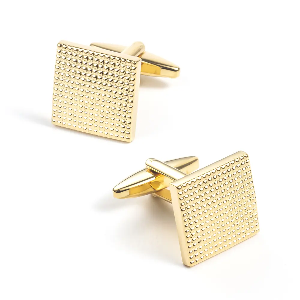 Latest Design Retro Golden Square Dot Brass Mat...