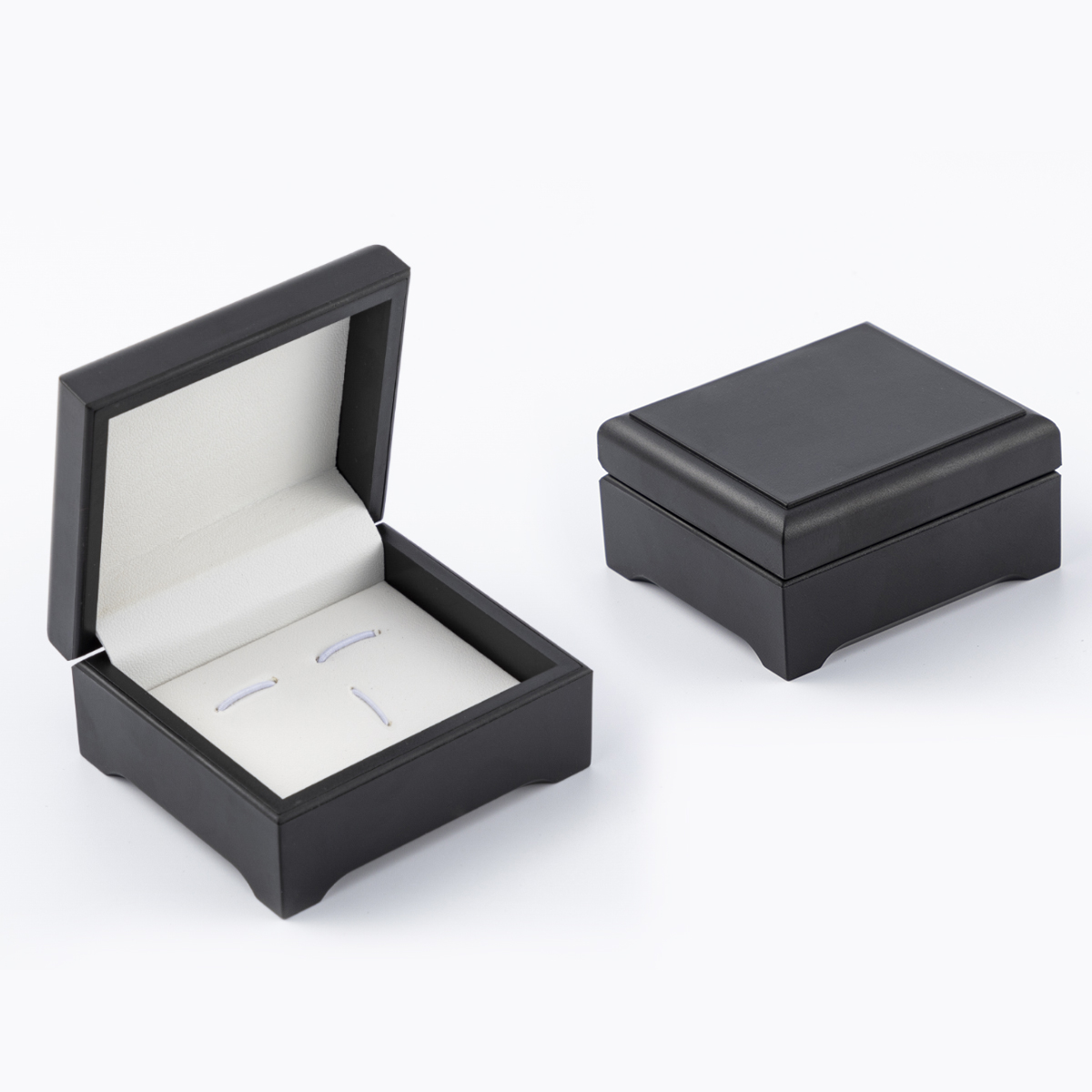 Wholesale Custom Plastic Black Cufflink Tie Cli...