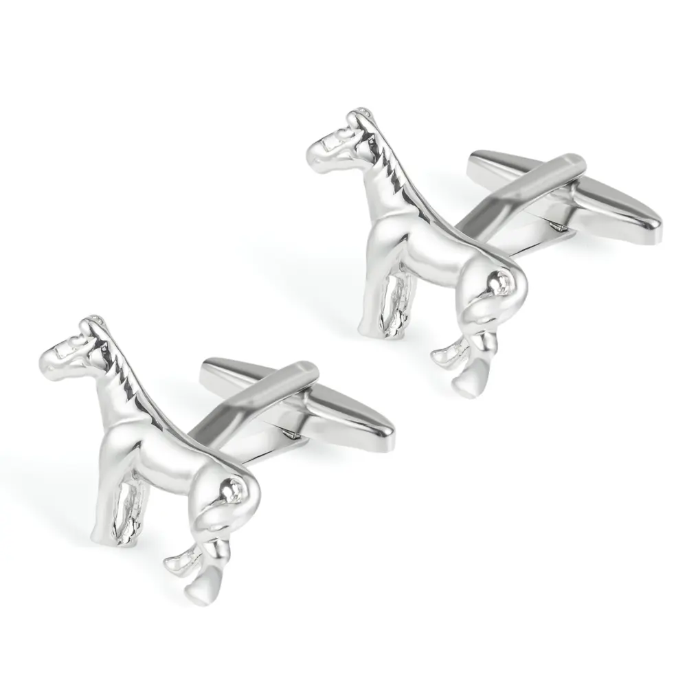 Hot Sale Cufflink Factory Silver Plated Copper ...