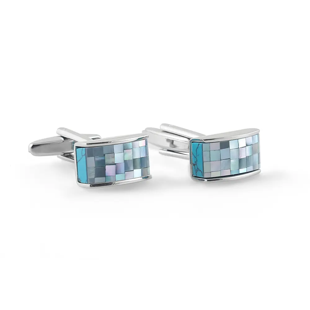 High Quality Elegant Rectangle Blue Mother of P...