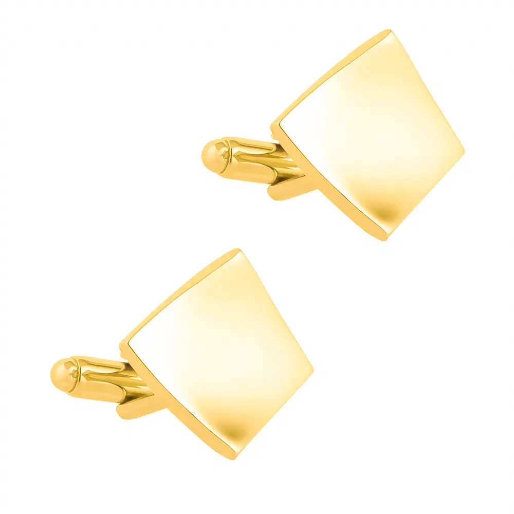 Gold Brass Shirt Button Metal Cufflinks Mens Bu...