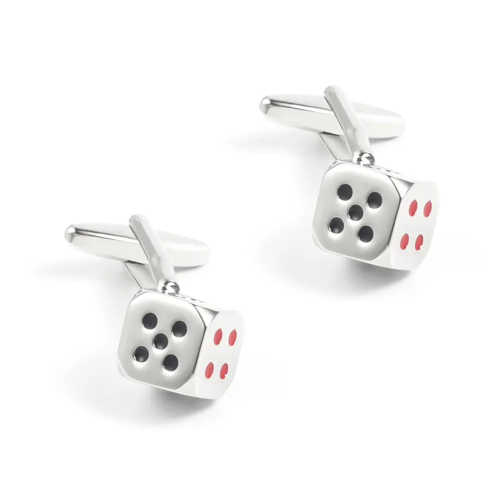 Wholesale Funny Game Dice Cufflinks  Men's Suit...