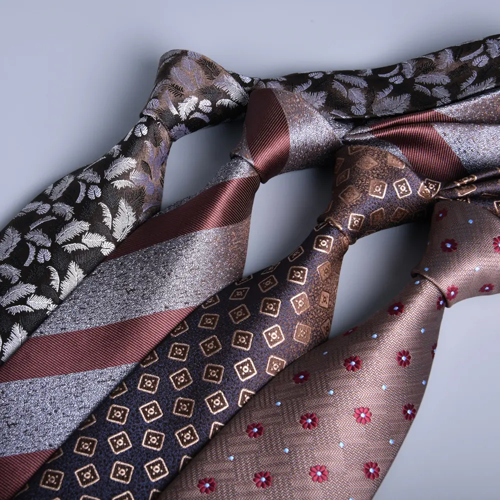 Hot Selling Men's Professional Business Formal Wear Executive 8cm Jacquard  Neck Ties PT802