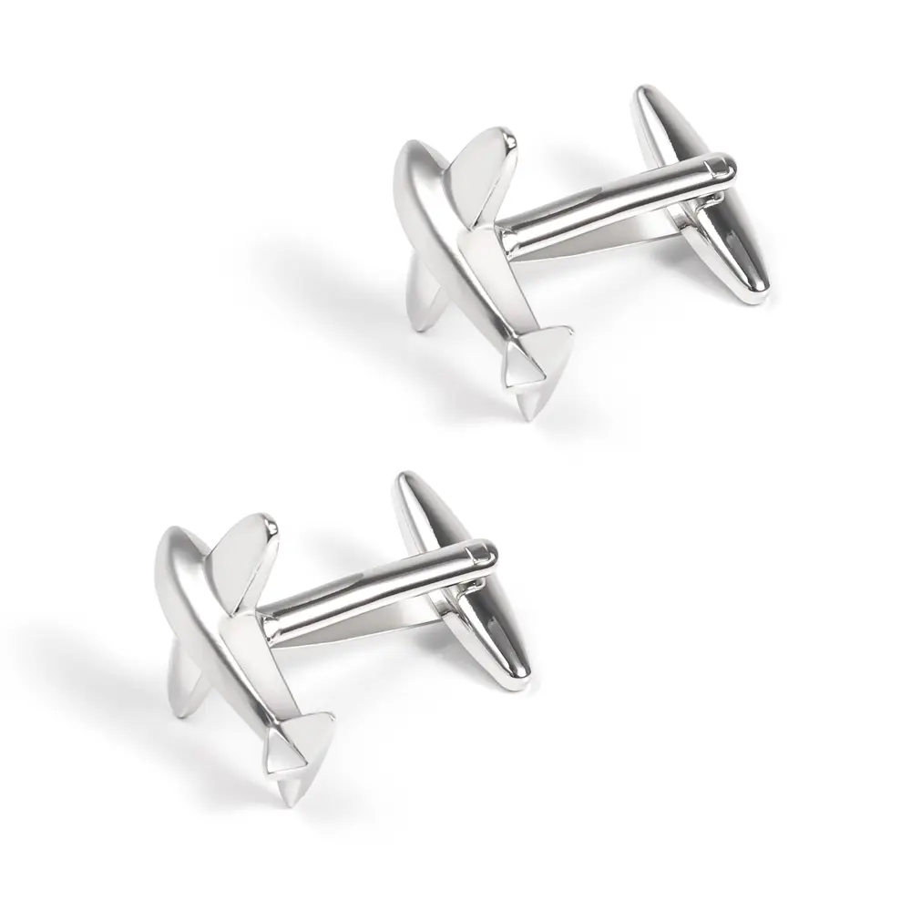 Classics Silver Plated Copper Material Airplane...